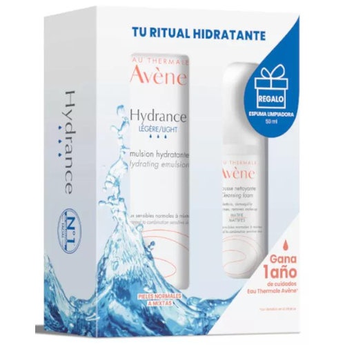 Pack hydrance emulsion + espuma limpiadora