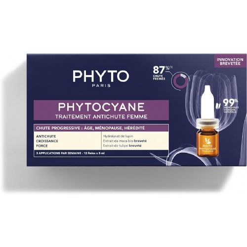 Phytocyane caida  prog mujer 12x5 ml