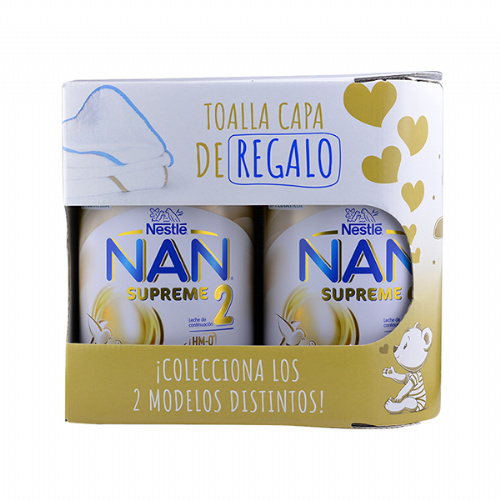 Nan supreme 2  2 latas 800 g + regalo