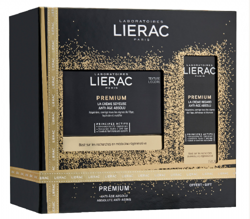 Lierac pack premium ligera soyeuse