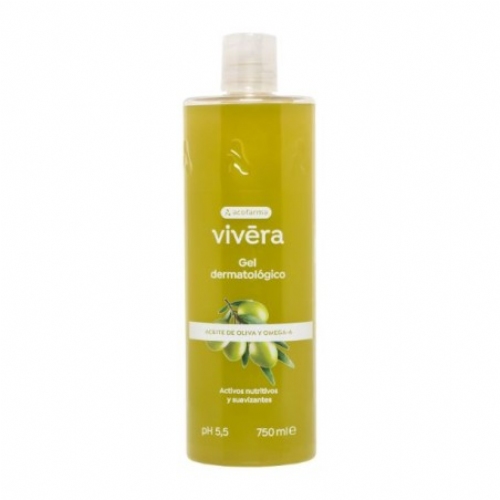 Acofarma vivera gel aceite oliva/omega (1 envase 750 ml)