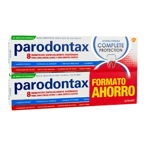 Parodontax complete protection extra fresh (2 envases 75 ml)