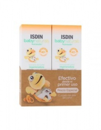 Isdin baby naturals pom pañal zn40 duplo 100ml