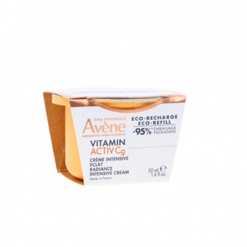 Avene vitamin activ cg crema intensiva luminosidad (1 envase 50 ml ecorecarga)