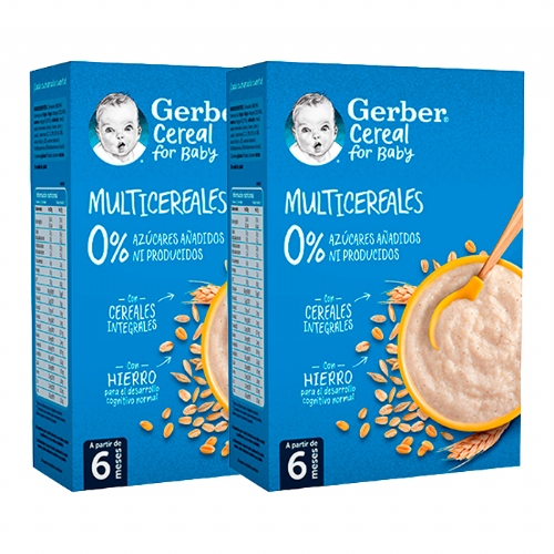 Gerber multicereales duplo  270g