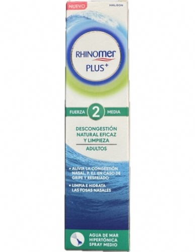 Rhinomer plus adultos fuerza 2 media  1 spray 125 ml