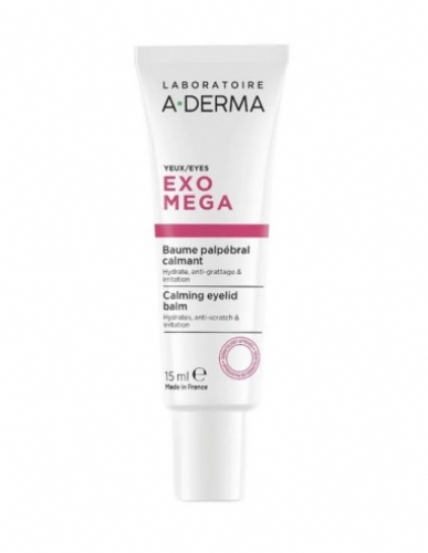 A-derma exomega balsamo palpebral calmante  1 envase 15 ml