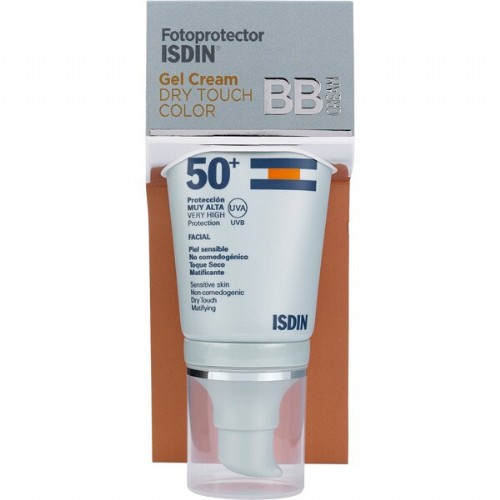 Fotoprotector isdin spf-50+ gel crema (Color 50 ml)