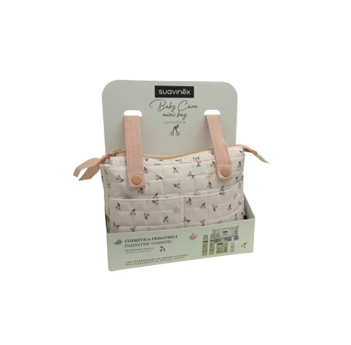 Suavinex canastilla baby care mini bag  set color rosa