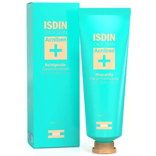 Isdin oily skin acniben mascarilla facial purificante  1 tubo 75 ml