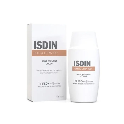 Isdin fotoultra 100 spot prevent color spf 50+