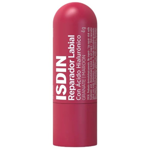 Isdin reparador labial  1 stick 4 g color granate