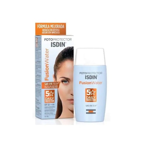 Fotoprotector isdin spf-50+ fusion water (50 ml)