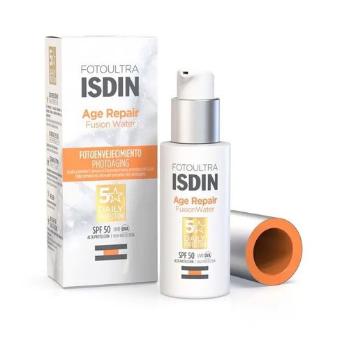 Isdin fotoprotector fusion water magic repair  1 frasco 50 ml