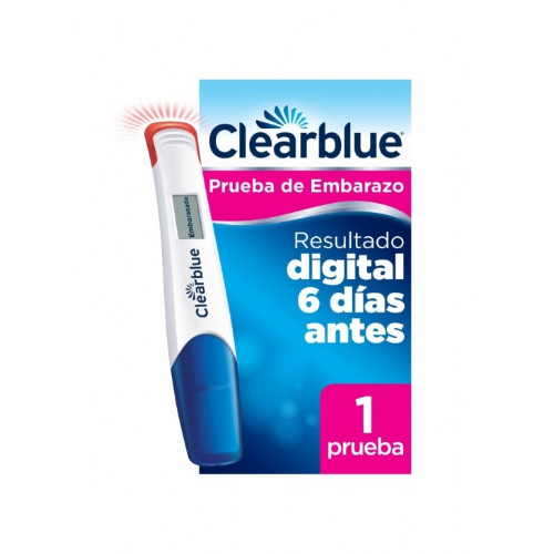 Test de embarazo ultratemprana digital clearblue 1 unidad - clearblue