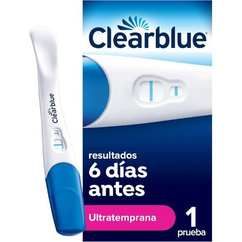 Test de embarazo ultratemprana clearblue 1 unidad - clearblue