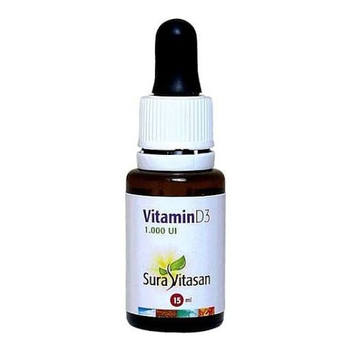 Vitamina d3 15 ml (sura vitasan)