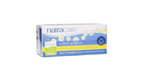 Natracare cotton tampons regular
