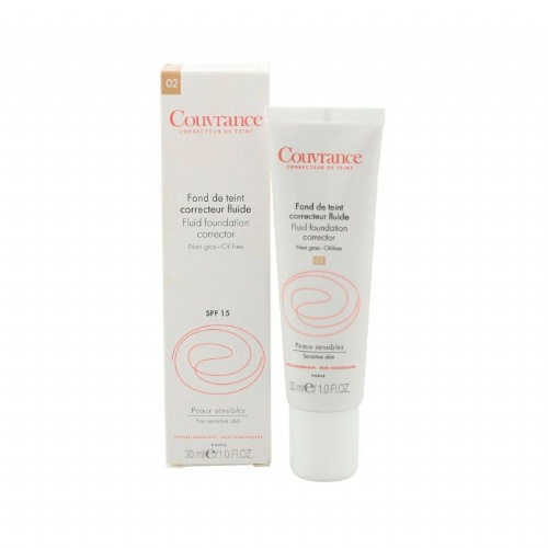 Avene couvrance maquillaje fluido spf 20 (1 envase 30 ml color natural)