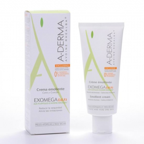 A-derma exomega crema emoliente defi (200 ml)