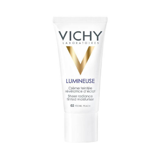 Vichy lumineuse crema p seca (1 envase 30 ml color peche satinee)