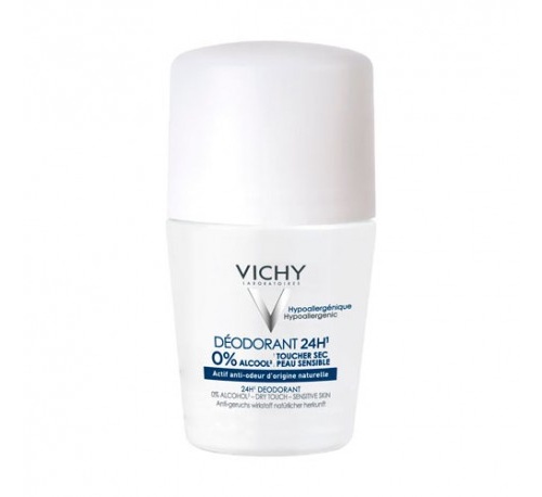 Desodorante 24 h sin sales de aluminio (Roll on 50 ml)