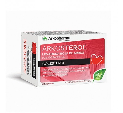 Arkosterol levadura arroz rojo (60 capsulas)