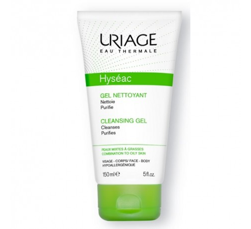 Hyseac gel limpiador - uriage (1 envase 150 ml)