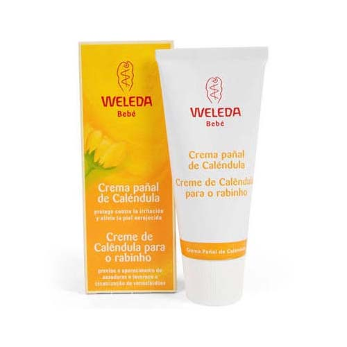 Weleda crema pañal bebe calendula (1 envase 75 ml)