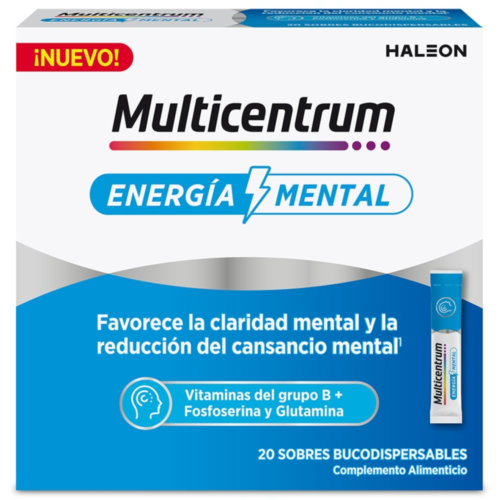 Multicentrum energia mental 20 sobres maracuya