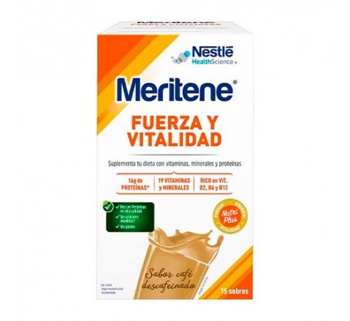 Meritene (30 g 15 sobres cafe descafeinado)