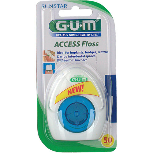 Gum implant floss sin cera (Implantes)