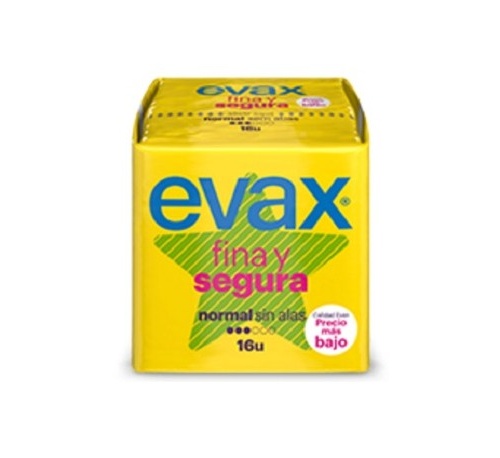 Compresas higienicas femeninas - evax liberty (normal con alas 14 compresas)