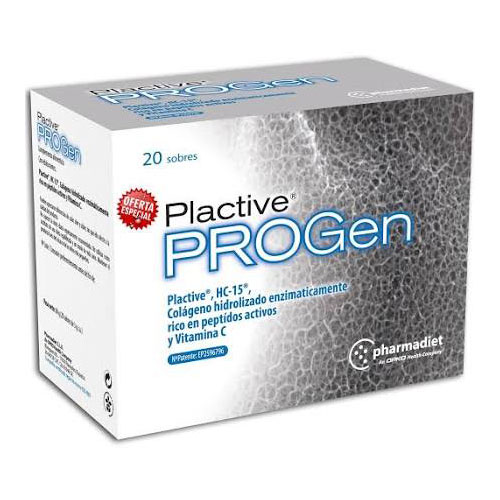 Progen plactive sobres (20 sobres)