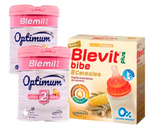 Blevit plus 8 cereales para biberon (1 envase 600 g)
