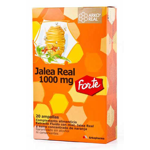 Arkoreal jalea real fresca forte 1000 amp bebibl (1000 mg 20 amp)