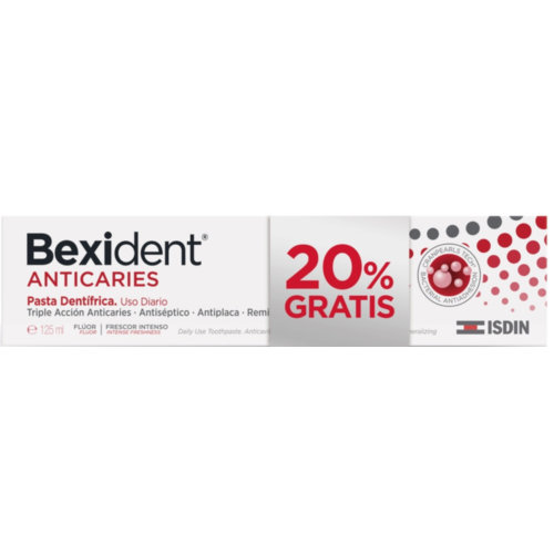 Bexident anticaries pasta dentifrica (1 envase 125 ml)