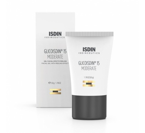 Isdinceutics glicoisdin 15 moderate gel facial efecto peeling (1 envase 50 ml)