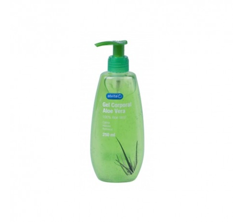 Alvita gel corporal aloe vera (250 ml)