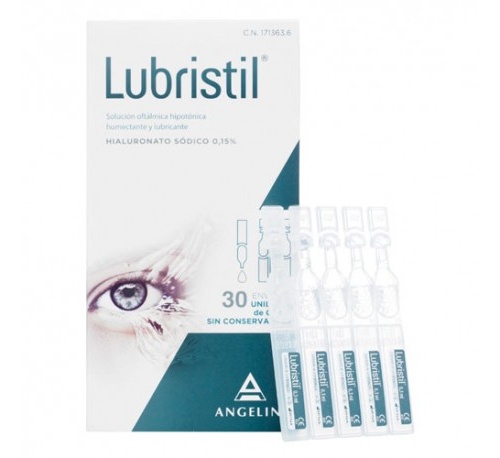 Lubristil solucion oftalmica multidosis (0.3 ml 30 monodosis)
