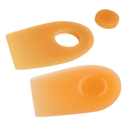 Talonera espolon orificio desplazable - comforsil silicona (talla grande 2 unidades)