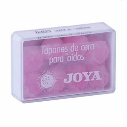 Tapones oidos cera c/ algodon (18 tapones)
