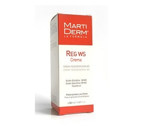Martiderm reg ws - crema regeneradora w/s p grasa (1 envase 50 ml)
