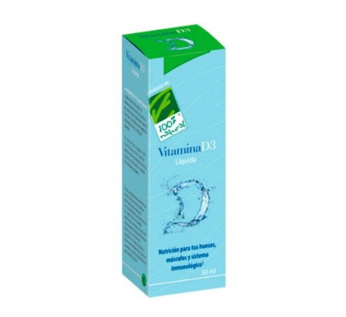 VITAMINA D3 50ML (CIEN POR CIEN NATURAL)