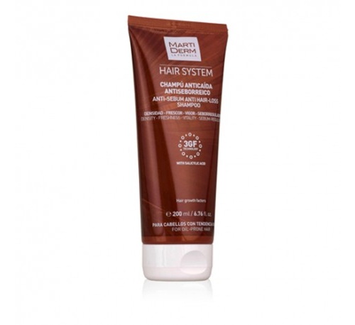 Martiderm champu anticaida antiseborreico (1 envase 200 ml)