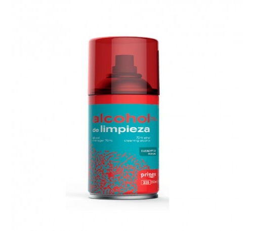 Alcohol prinex aerosol higienizan 250 ml