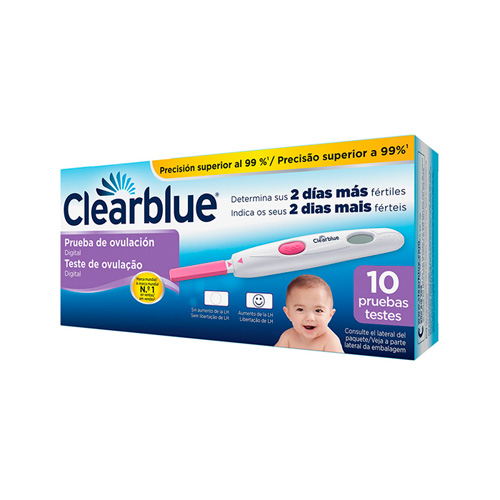 Clearblue prueba digital (10 tiras)