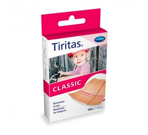 Tiritas classic (Precort 1 m x 6 cm  10 u)