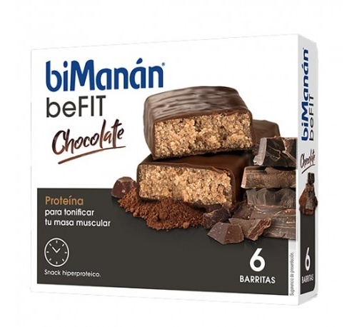 Bimanan metodo pro barrita chocolate (6 barritas)
