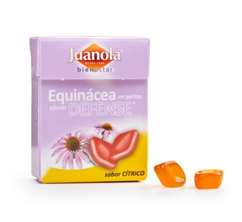 Juanola perlas equinacea sabor citrico (25 g)